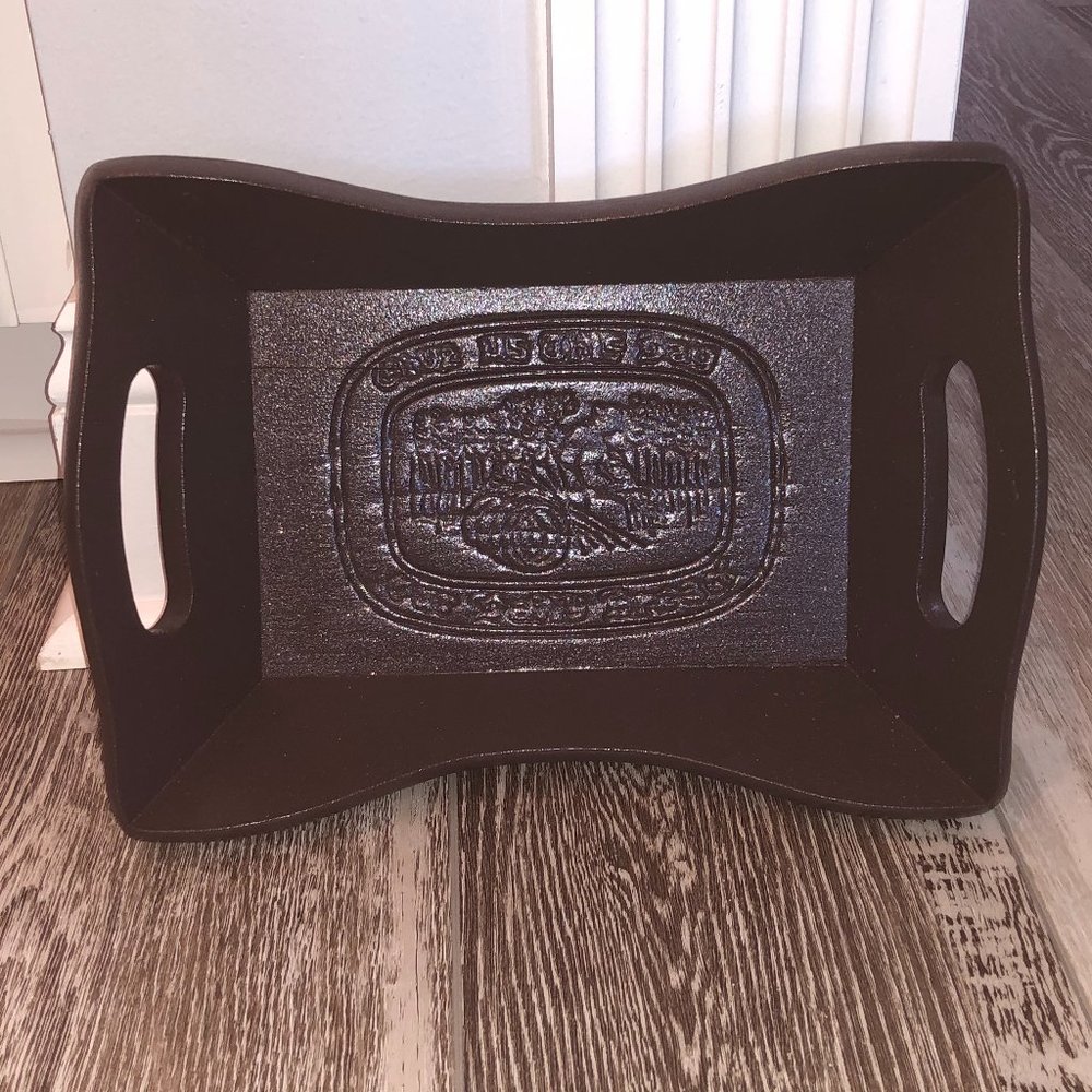 Vintage Wooden Bread Basket Upcycled & Painted